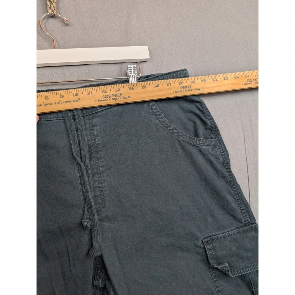 Hollister Youth‎ Gray Utility Cargo Hiking Pants Size X Large Relaxed Fit